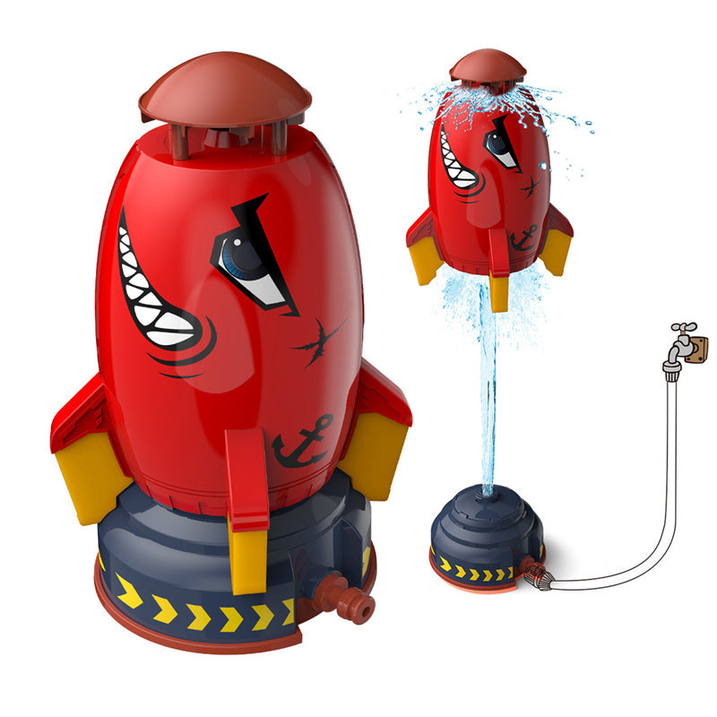 Rocket Launcher Toys Outdoor Rocket Water Pressure Lift Sprinkler Toy Interaction In Garden Lawn Water Spray Toys For Kids Summer Gadgets
