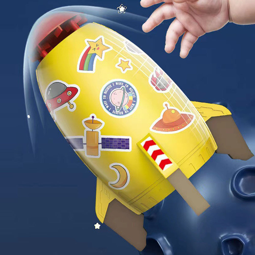Rocket Launcher Toys Outdoor Rocket Water Pressure Lift Sprinkler Toy Interaction In Garden Lawn Water Spray Toys For Kids Summer Gadgets