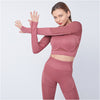 Sports yoga gym pants high waist